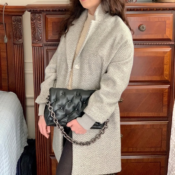 Stradivarius wool coat - Picture 8 of 13